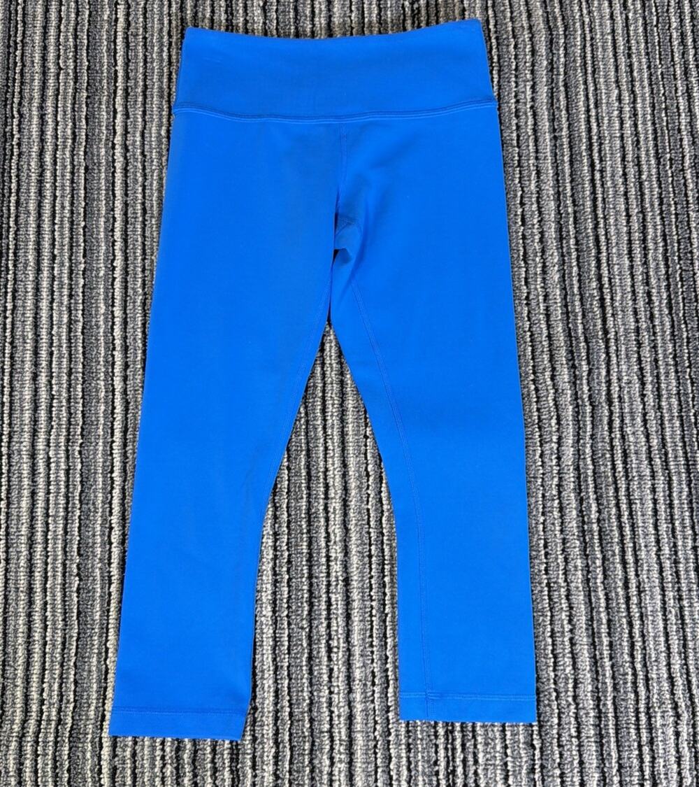 Lululemon Align HR Crop 23” Nulu Size 4 Blue Nile